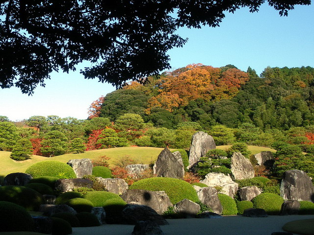 足立美術館の庭園