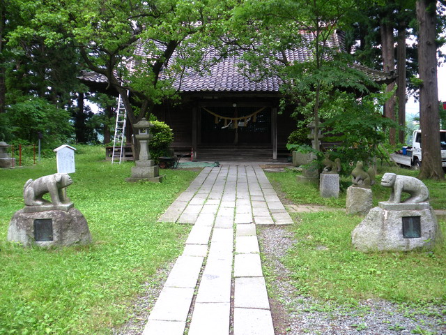 盛岡天満宮狛犬