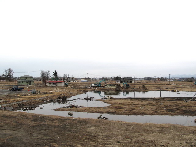 宮城山元町の津波跡1