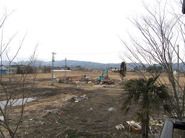 宮城山元町の津波跡2